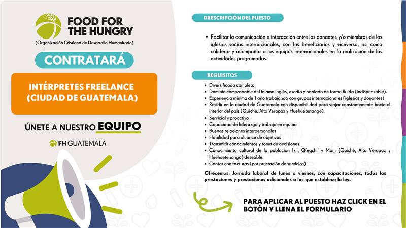 Food for the Hungry Guatemala