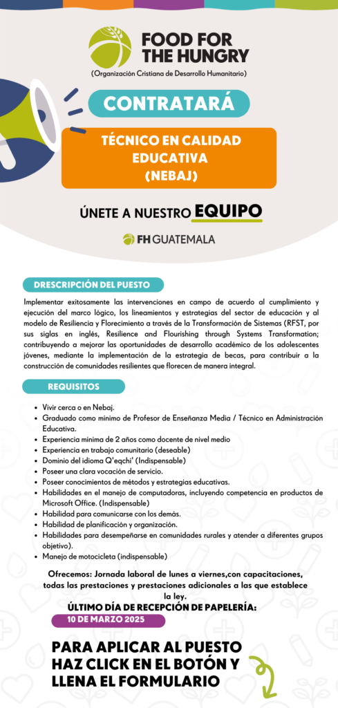 Food for the Hungry Guatemala