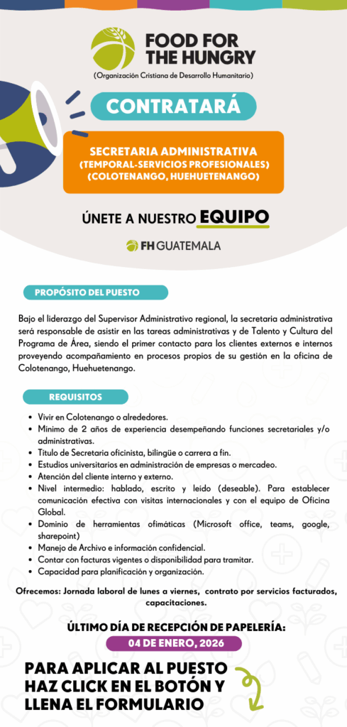 Food for the Hungry Guatemala