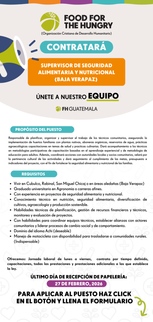 Food for the Hungry Guatemala