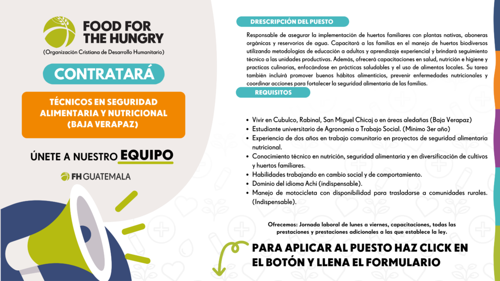 Food for the Hungry Guatemala