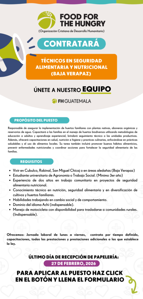 Food for the Hungry Guatemala